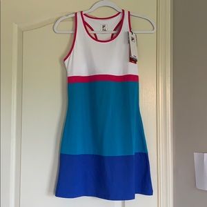 Brand New FILA Tennis Dress. S. 30+ UPF